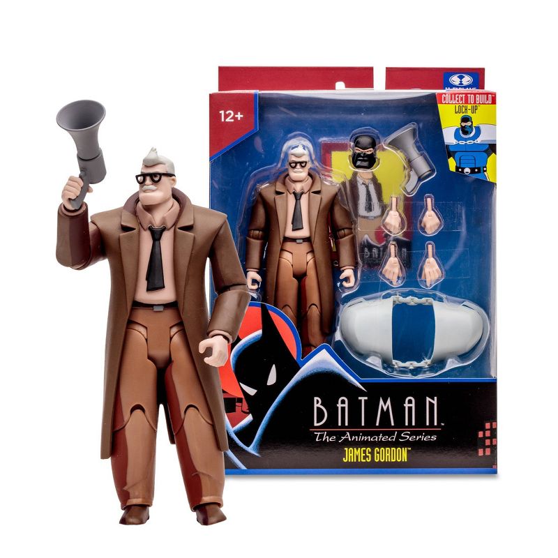 Batman The Animated Series Commissioner James Gordon Action Figure - Collectables > Action Figures > toys -  McFarlane Toys