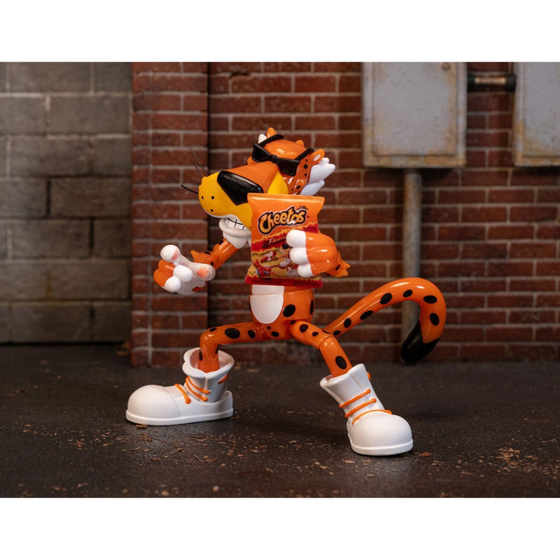Cheetos Chester Cheetah Flamin' Hot Glow-in-the-Dark 6-Inch Action Figure - Collectables > Action Figures > toys -  Jada Toys