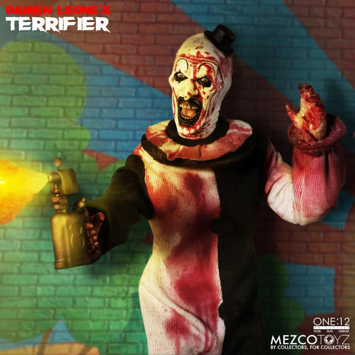 Terrifier One:12 Collective Art the Clown (Deluxe Edition) Action Figure (preorder June 2025)