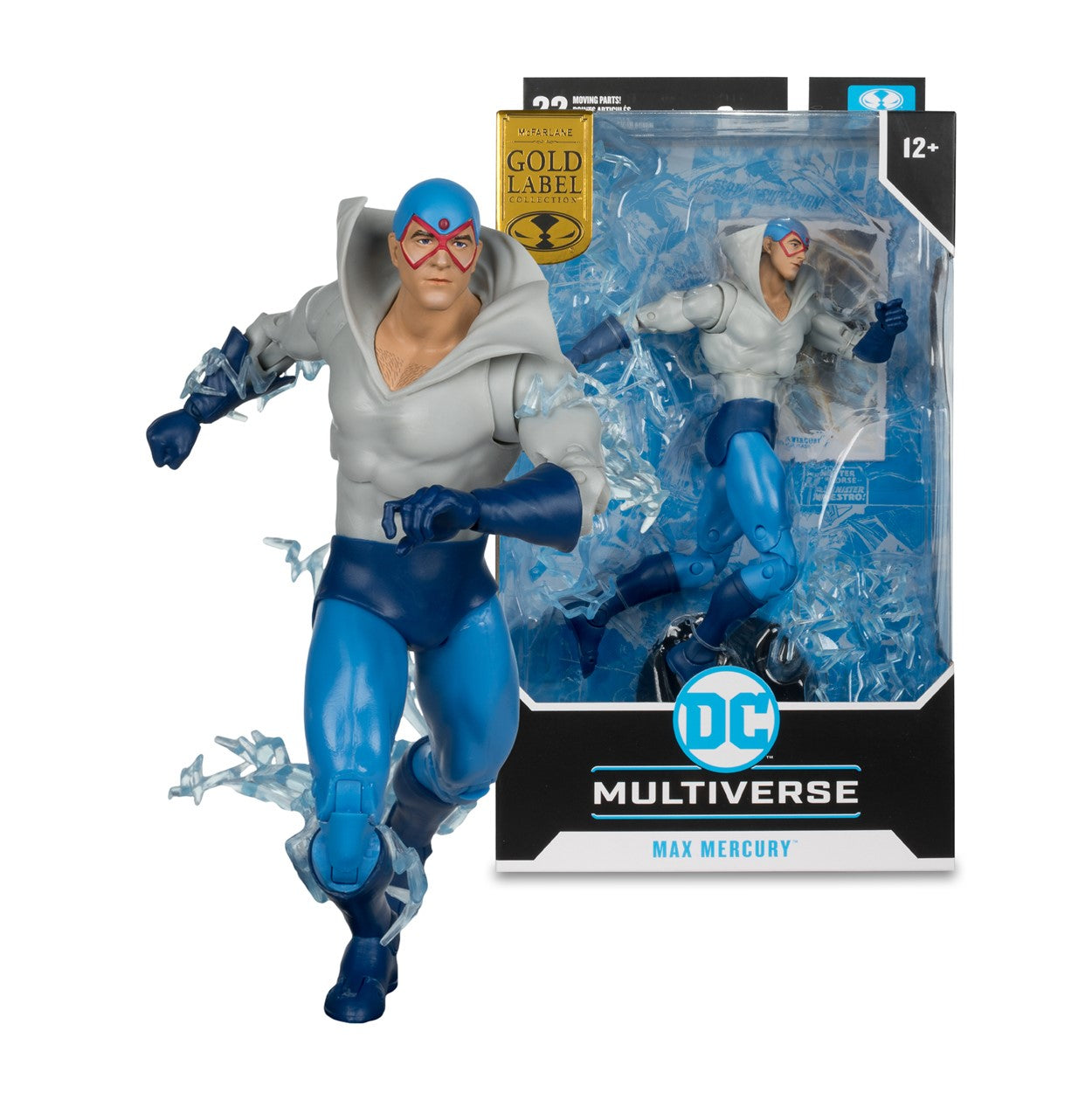 DC Multiverse Max Mercury (The Flash) Gold Label 7-Inch Action Figure ...