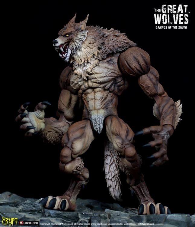 The Crypt: Great Wolves Garros Action Figure — Toy Snowman