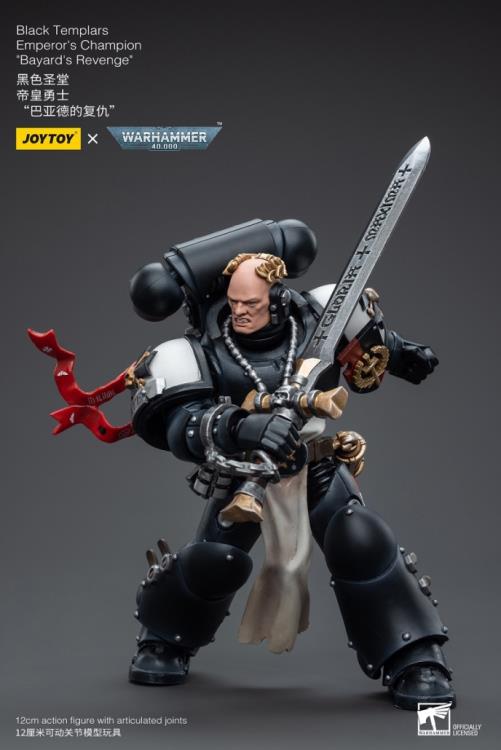 Warhammer 40K - Black Templars - Emperor's Champion Bayard's Revenge - Collectables > Action Figures > toys -  Joy Toy