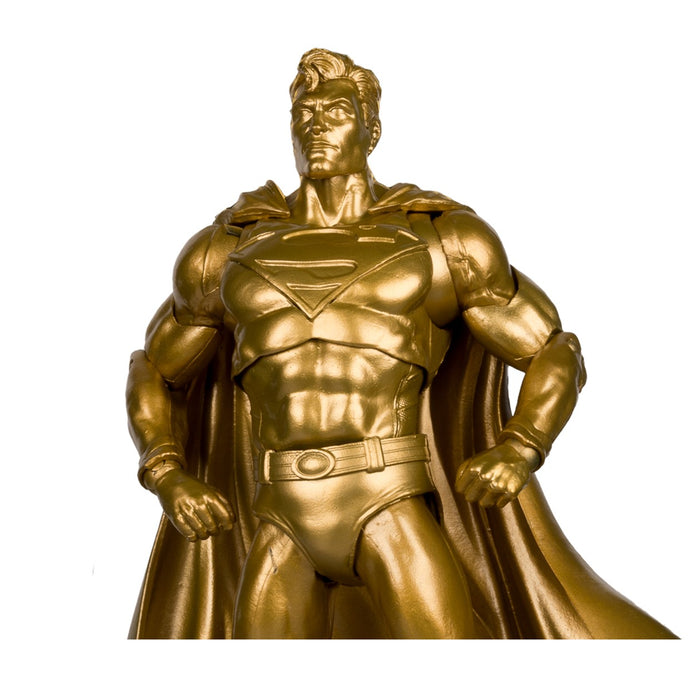 DC Multiverse SDCC Exclusive Gold Label Superman (Centennial Park Tribute)