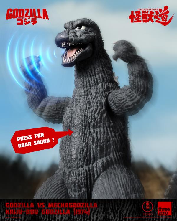 Godzilla vs. Mechagodzilla (1974) KAIJU-DOU Godzilla Action Figure (preorder Q2 2025) - Collectables > Action Figures > toy -  ThreeZero