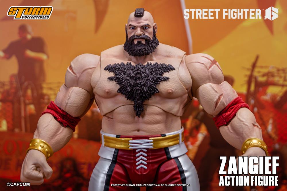 Street Fighter 6 - Zangief - 1/12 Scale Action Figure (preorder Q2 2025)