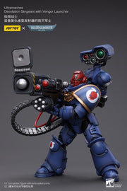 Warhammer 40K - Ultramarines - Desolation Sergeant with Vengor Launcher 1/18 Scale Action Figure - Collectables > Action Figures > toys -  Joy Toy