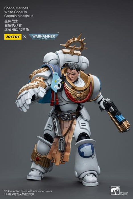 Warhammer 40k - Space Marines White Consuls -  Captain Messinius - Collectables > Action Figures > toys -  Joy Toy