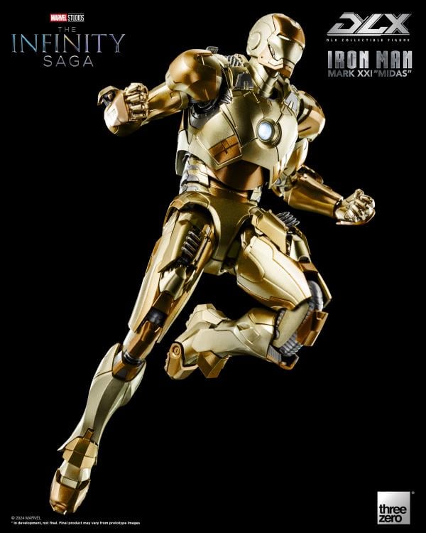 Avengers: The Infinity Saga DLX Iron Man Mark XXI "Midas" 1/12 Scale Action Figure (Preorder Q3 2025) - Collectables > Action Figures > toys -  ThreeZero