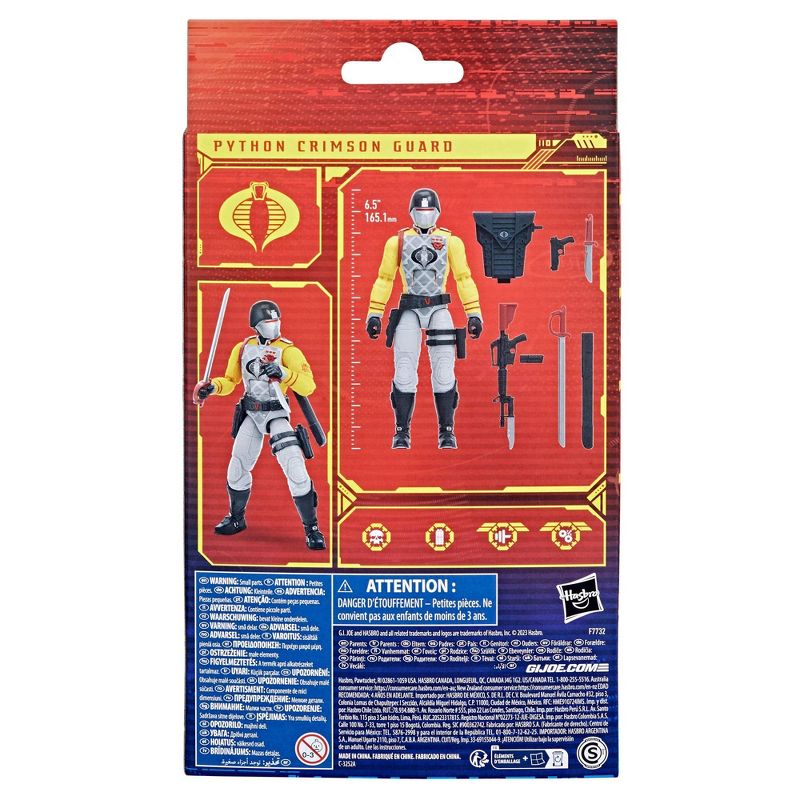 G.I. Joe Classified Series Python Patrol Crimson Guard Action Figure - Exclusive - Collectables > Action Figures > toys -  Hasbro