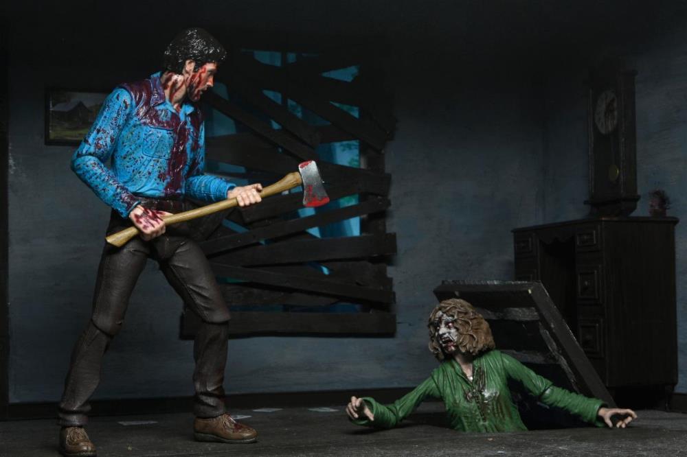 Evil Dead Ultimate Bloody Ash & Cheryl Williams Action Figure Two-Pack (preorder Q4)