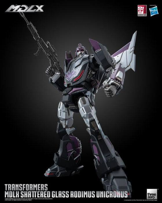 Transformers MDLX Articulated Figure Series Shattered Glass Rodimus Unicronus (preorder Q1 2025)