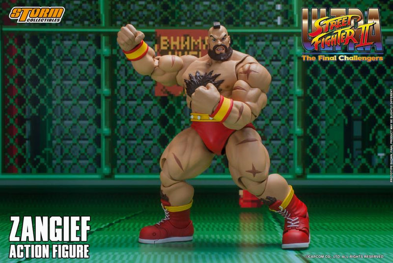 Zangief Ultra Street Fighter II: The Final Challenger", Storm Collectibles Action Figure - Collectables > Action Figures > toys -  Storm Collectibles