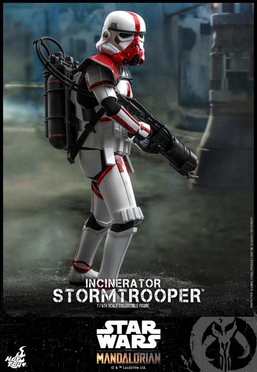 The Mandalorian TMS012 Incinerator Stormtrooper 1/6 Scale Collectible Figure ( Opened Box ) - Collectables > Action Figures > toys -  Hot Toys