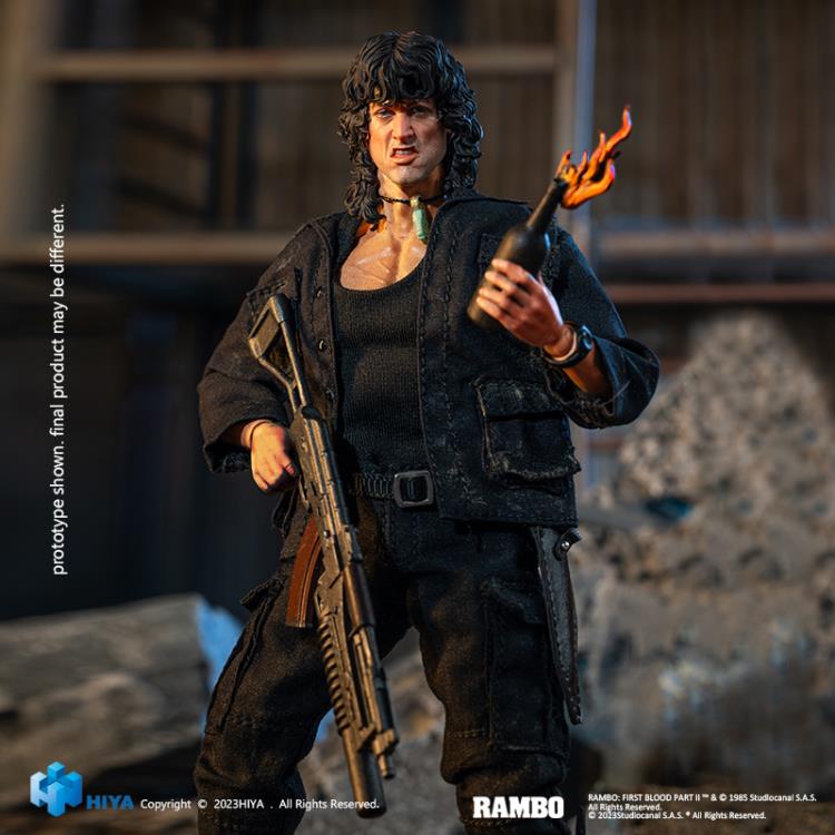 Rambo III Exquisite Super Series John Rambo 1/12 Scale Action