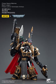 Warhammer 40K - Chaos Space Marines - Black Legion - Chaos Lord in Terminator Armor - Collectables > Action Figures > toys -  Joy Toy