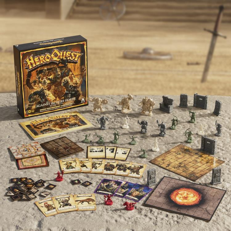 HEROQUEST OGRE HOARD QUEST PACK (preorder Q2) - Board Games -  Hasbro