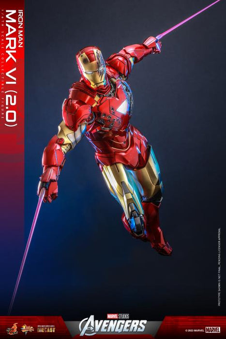 The Avengers MMS687 D52 Iron Man Mark VI (Ver 2.0) 1/6th Scale Collectible Figure