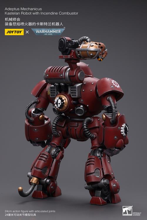 Warhammer 40K - Adeptus Mechanicus - Kastelan Robot with Incendine Combustor - Collectables > Action Figures > toys -  Joy Toy