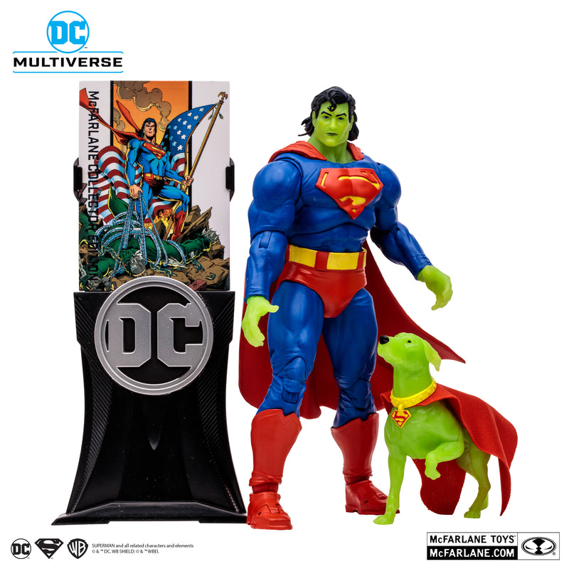 Collector Edition #9 - Superman & Krypto - Return of Superman - Chase / platinum - Collectables > Action Figures > toys -  McFarlane Toys