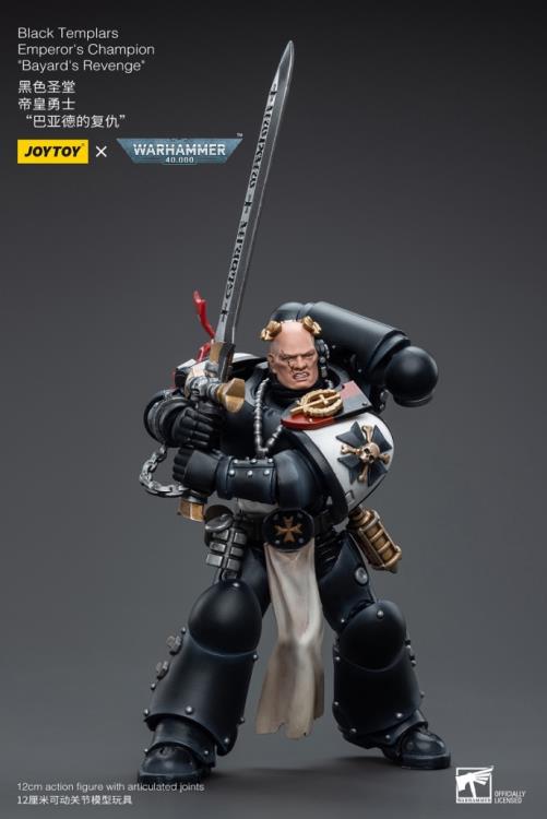 Warhammer 40K - Black Templars - Emperor's Champion Bayard's Revenge - Collectables > Action Figures > toys -  Joy Toy