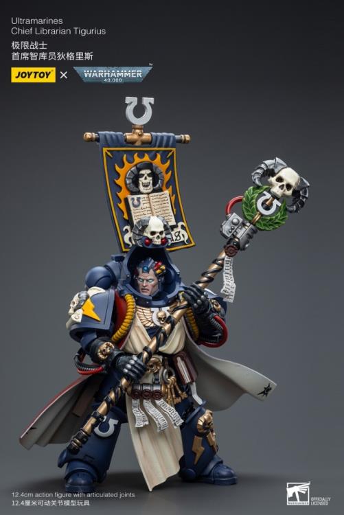 Warhammer 40K - Ultramarines - Chief Librarian Tigurius - Collectables > Action Figures > toys -  Joy Toy