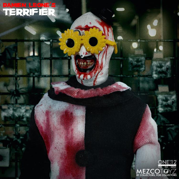 Terrifier One:12 Collective Art the Clown (Deluxe Edition) Action Figure (preorder June 2025)