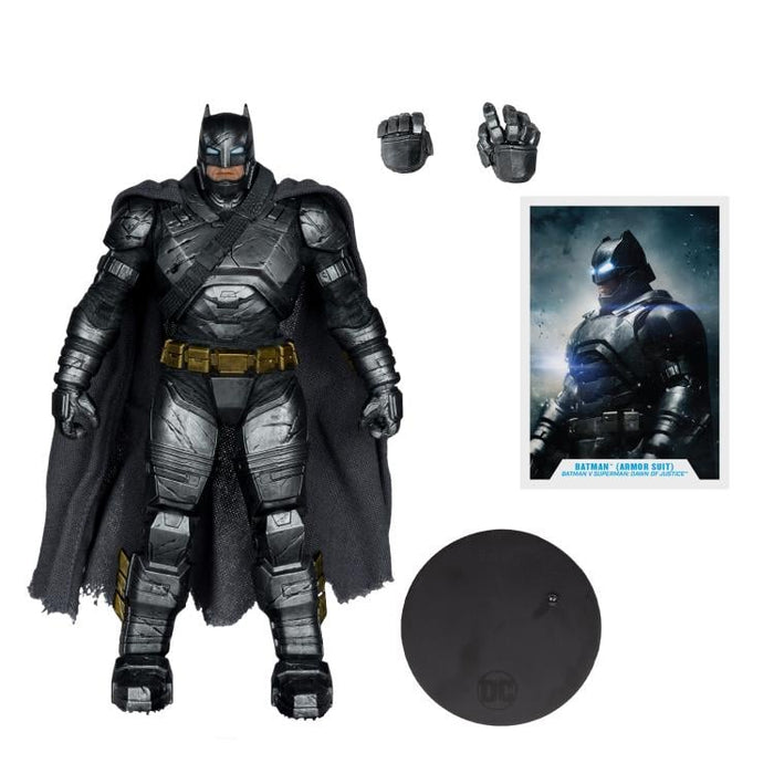 Batman v Superman: Dawn of Justice DC Multiverse Batman (Armored Suit) Action Figure (preorder January )