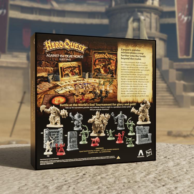 HEROQUEST OGRE HOARD QUEST PACK (preorder Q2) - Board Games -  Hasbro