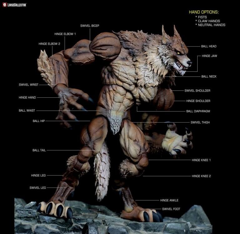 The Crypt: Great Wolves Garros Action Figure - Collectables > Action Figures > toys -  EXECUTIVE REPLICAS