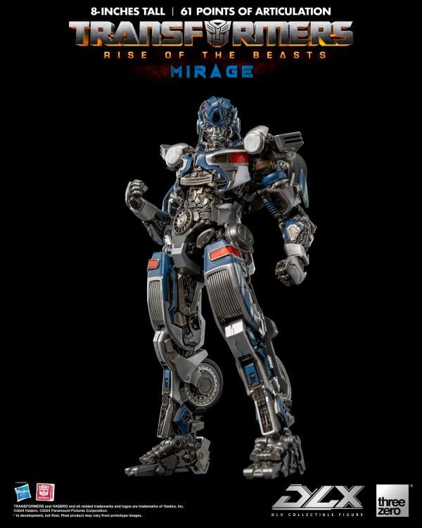 Transformers: Rise of the Beasts DLX Scale Collectible Series Mirage (preorder Q2 2025) - Collectables > Action Figures > toys -  ThreeZero