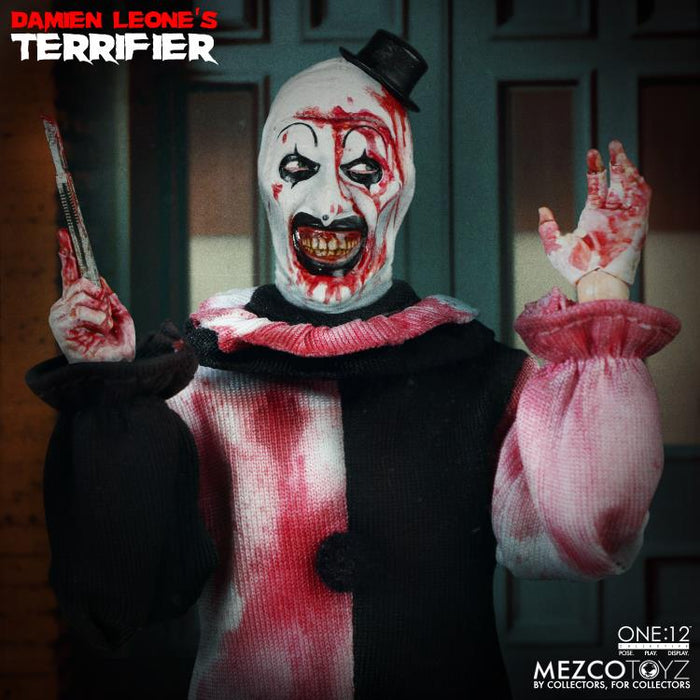 Terrifier One:12 Collective Art the Clown (Deluxe Edition) Action Figure (preorder June 2025)