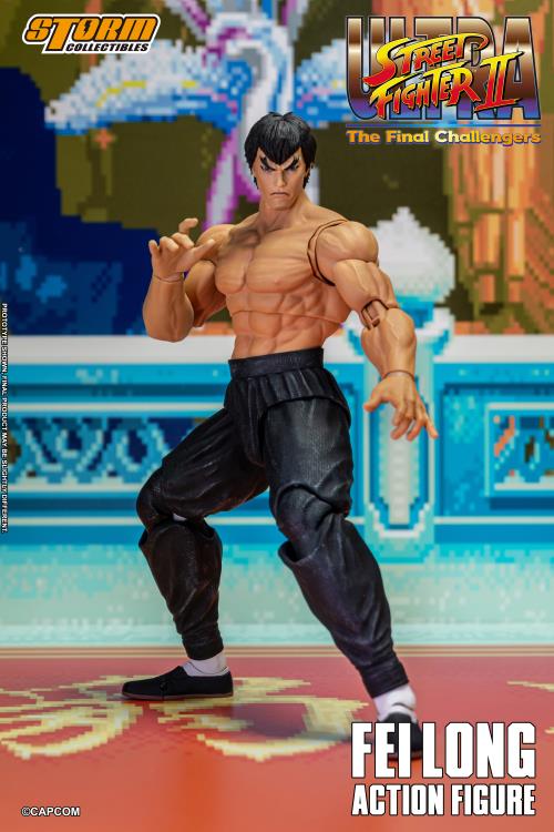 Ultra Street Fighter II: The Final Challengers Fei Long 1/12 Scale (preorder Q4 2024) - Collectables > Action Figures > toys -  Storm Collectibles