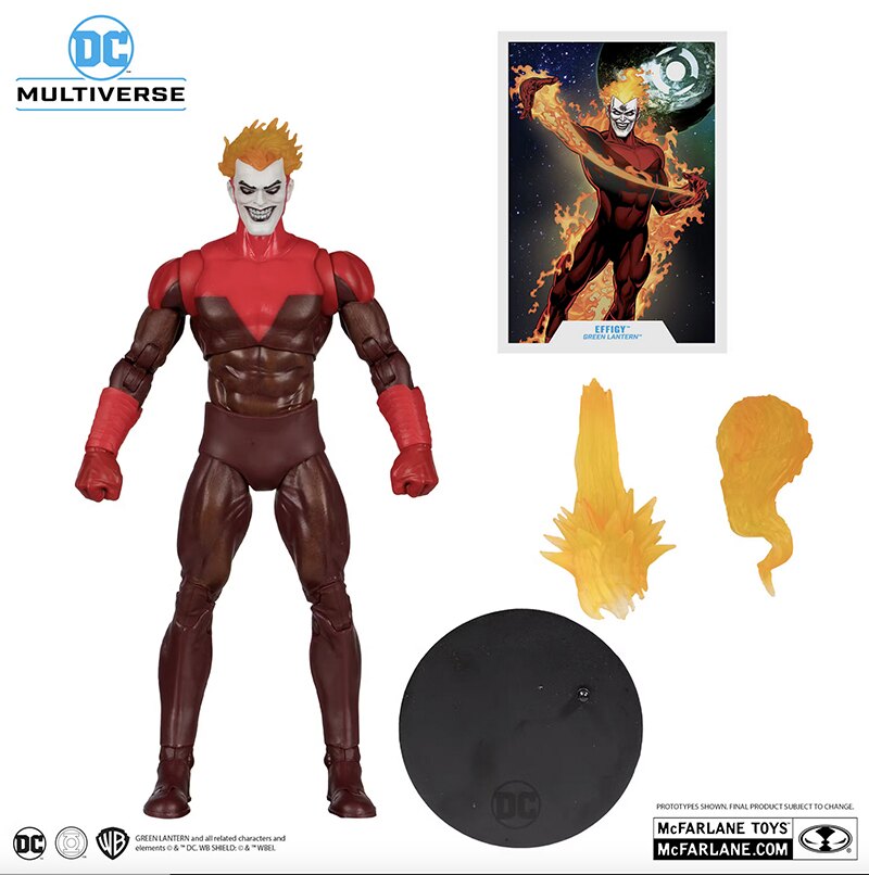 DC Multiverse -  EFFIGY (GREEN LANTERN) - Chase / Platinum - Collectables > Action Figures > toys -  McFarlane Toys