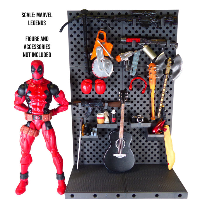 Super Action Stuff The Ultimate Weapons Rack Accessory Set - Collectables > Action Figures > toys -  HAPPYCAT INDUSTRIES