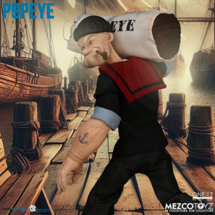 Popeye One:12 Collective Popeye (preorder) - Collectables > Action Figures > toys -  MEZCO TOYS