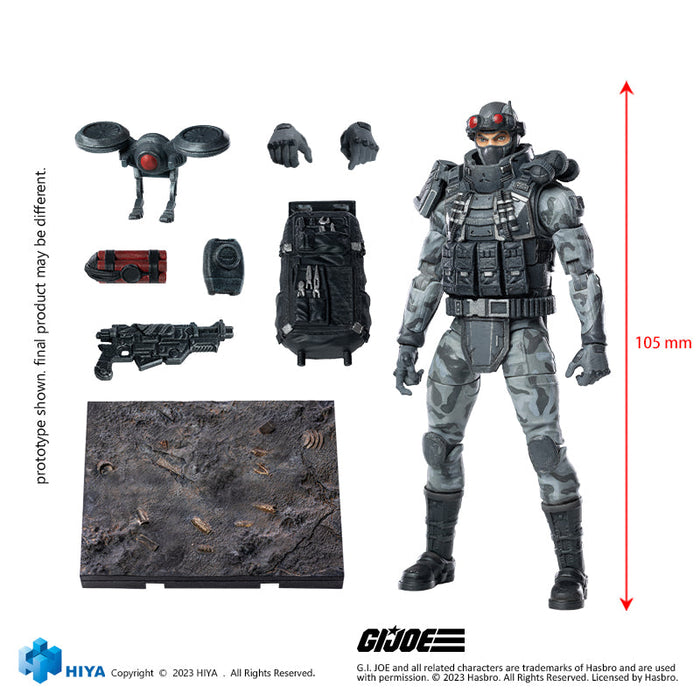 Hiya - Exquisite Mini Series 1 18 Scale 4 Inch - G.i.joe Firefly Actio 