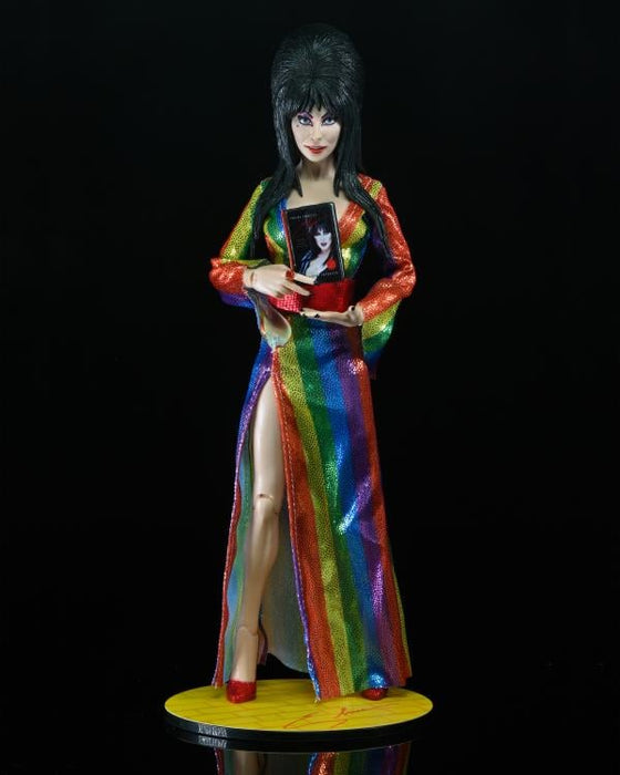 Elvira, Mistress of the Dark Elvira (Over the Rainbow Ver.) Clothed (preorder Q3) - Collectables > Action Figures > toys -  Neca