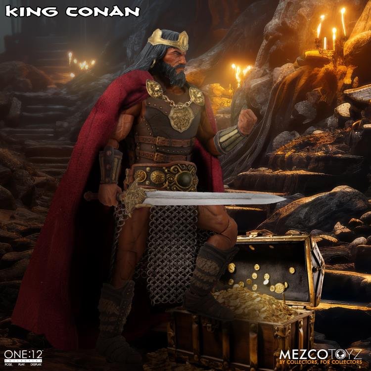 King Conan One:12 Collective King Conan (preorder Q3) - Collectables > Action Figures > toys -  MEZCO TOYS