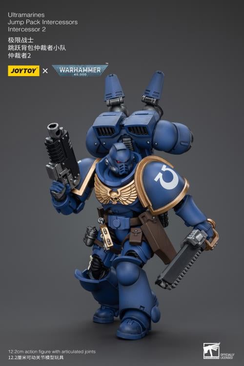 Warhammer 40K - Ultramarines - Jump Pack Intercessors Intercessor 2 - 1/18 Scale Action Figure - Collectables > Action Figures > toys -  Joy Toy