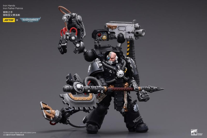 Warhammer 40K - Iron Hands - Iron Father Feirros - Collectables > Action Figures > toys -  Joy Toy