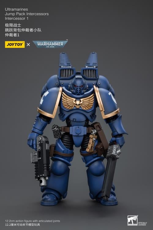 Warhammer 40K - Ultramarines - Jump Pack Intercessors Intercessor 1 - 1/18 Scale Action Figure - Collectables > Action Figures > toys -  Joy Toy