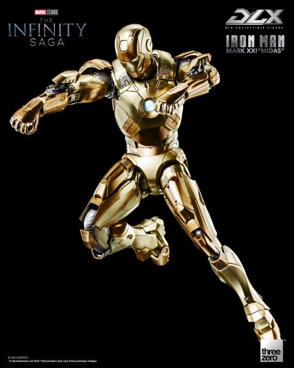 Avengers: The Infinity Saga DLX Iron Man Mark XXI "Midas" 1/12 Scale Action Figure (Preorder Q3 2025) - Collectables > Action Figures > toys -  ThreeZero