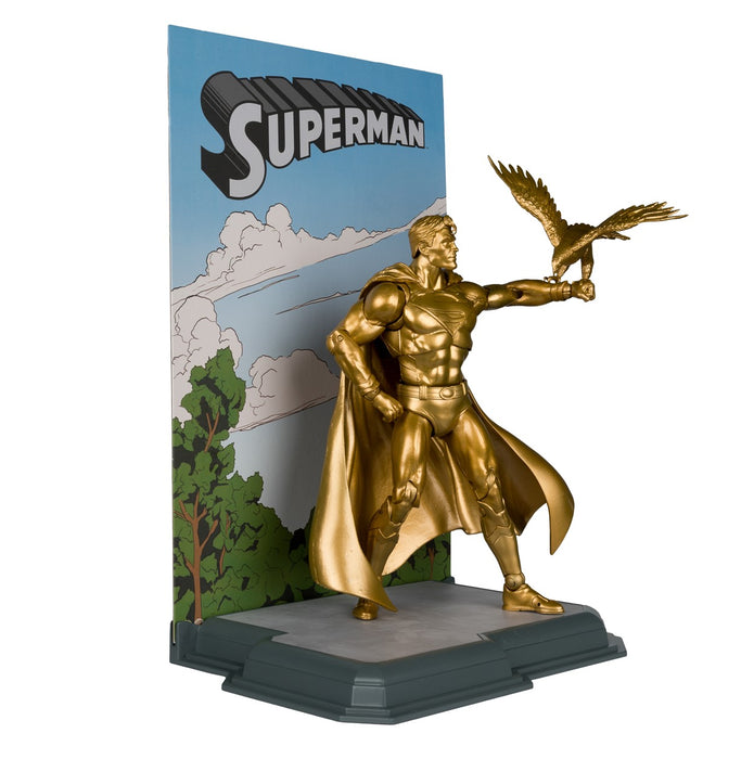 DC Multiverse SDCC Exclusive Gold Label Superman (Centennial Park Tribute)