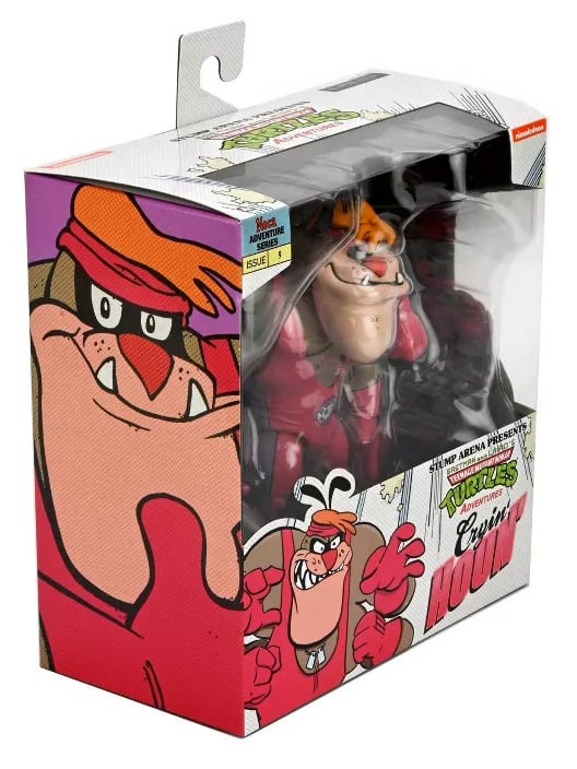 Teenage Mutant Ninja Turtles Adventures Stump Wrestling Cryin' Houn' (Archie Comics) - Action figure -  Neca