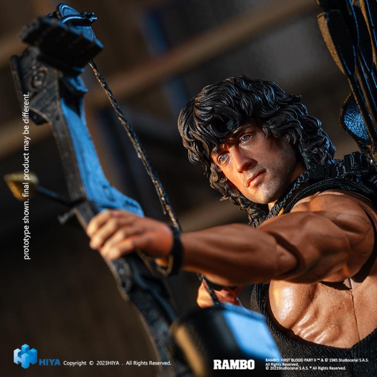 Rambo III Exquisite Super Series John Rambo 1/12 Scale Action Figure - Collectables > Action Figures > toys -  HIYA TOYS