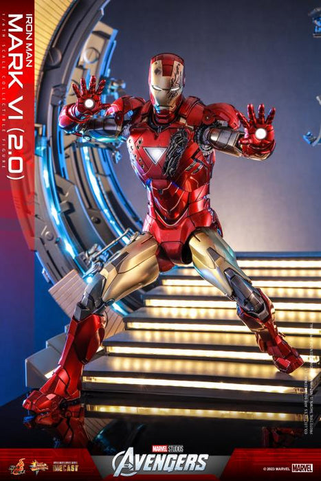 The Avengers MMS687 D52 Iron Man Mark VI (Ver 2.0) 1/6th Scale Collectible Figure