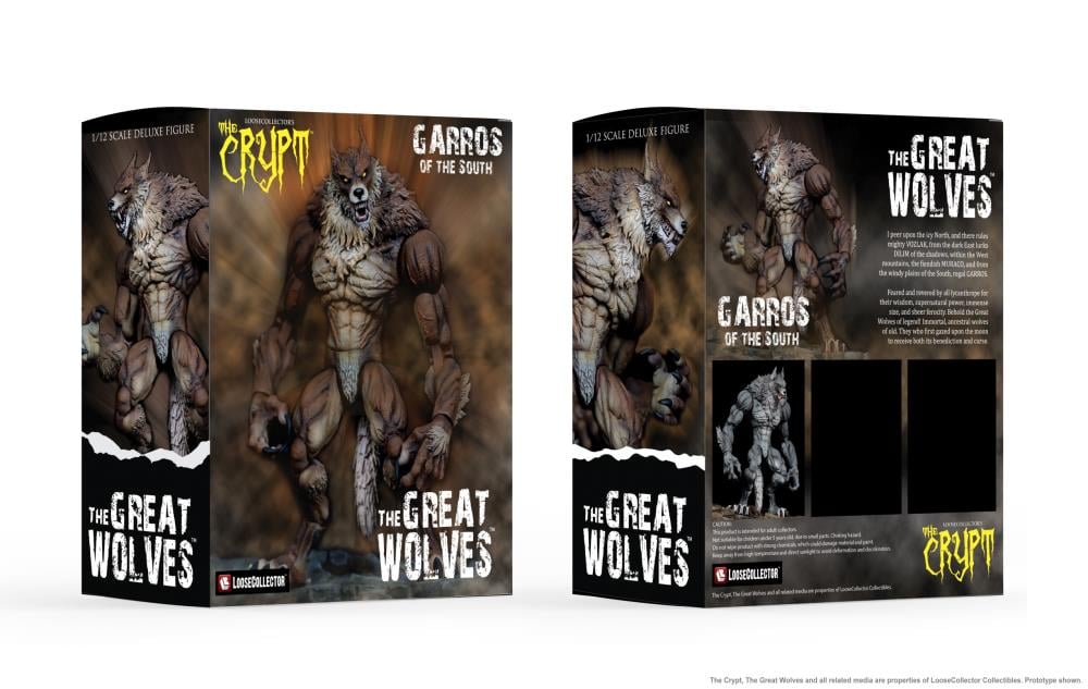 The Crypt: Great Wolves Garros Action Figure