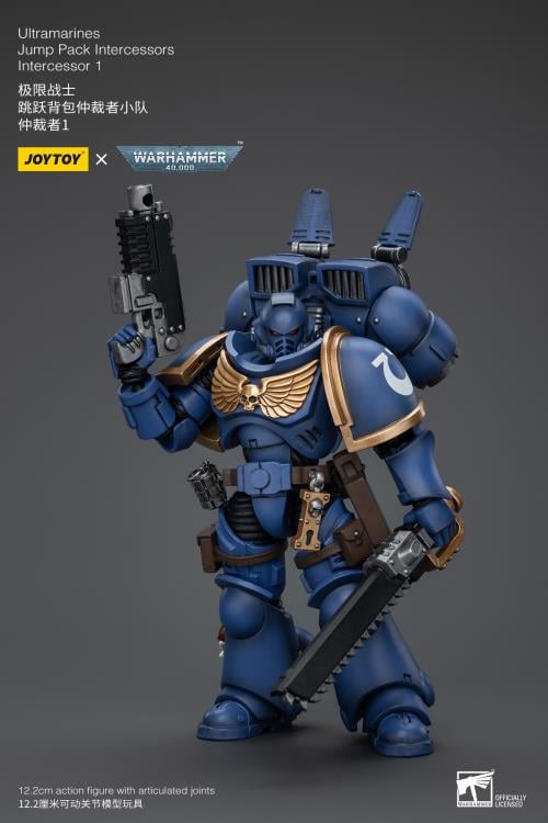 Warhammer 40K - Ultramarines - Jump Pack Intercessors Intercessor 1 - 1/18 Scale Action Figure - Collectables > Action Figures > toys -  Joy Toy