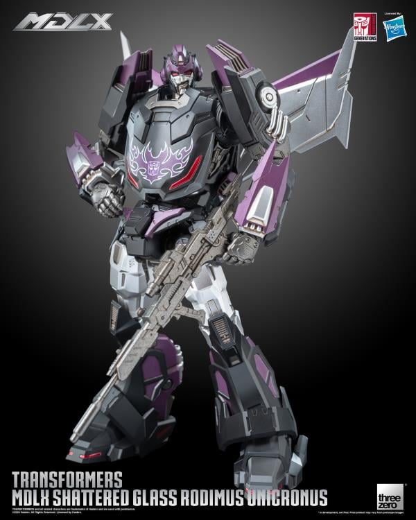 Transformers MDLX Articulated Figure Series Shattered Glass Rodimus Unicronus - Collectables > Action Figures > toys -  ThreeZero