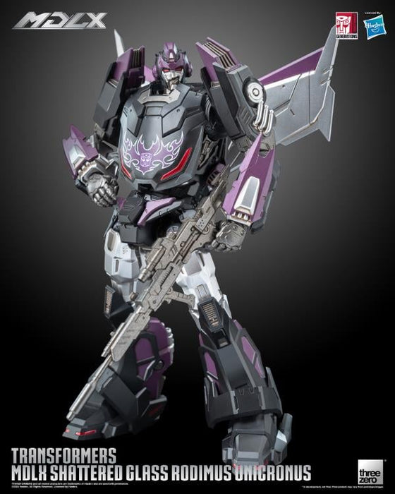 Transformers MDLX Articulated Figure Series Shattered Glass Rodimus Unicronus (preorder Q1 2025)